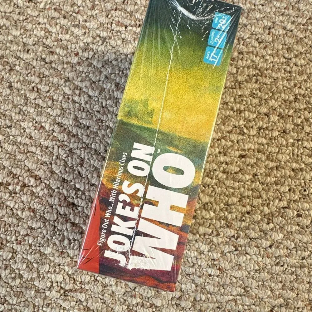 Joke’s on who 17+ party game / tabletop game